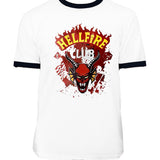 Hellfire Club Shirt Hellfire Club Letter Print T-shirt Short Sleeve