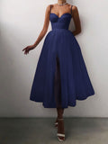Bridesmaid Dress Multi-Color Straps Tulle Dress for Spring and Summer