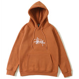 Stussy Hoodie Men's Simple Letters Embroidered Hoodie