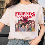 Stranger Things Hellfire Club T Shirt Printed T-Shirt Top Short Sleeve