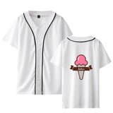 Baggy Baseball Jersey Baseball Uniform T-shirt Casual Loose