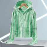 Sun Resistant Clothes Outdoor Sun-Proof Clothes Women's Ice Silk Summer Sun Protection Clothing
