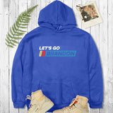 Let'S Go Brandon Hoodie Men'S Women'S Pullover Casual Loose Letter Hooded Sweater