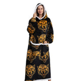 Hoodies Blankets Animal Cartoon Warm Thick Lambskin Pajamas