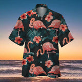 Men Beach T Shirts Men's Short Sleeve Shirt