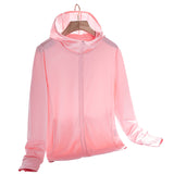 Sun Resistant Clothes Spring Summer Sun Protective Clothes Women's UV Protection Ice Silk Breathable Household