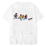 Stranger Things T Shirt Stranger-Things Digital Printed T-shirt round Neck Short Sleeve Men