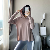 Moisture Wicking Hoodie Running Smock