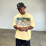 Rrr123 T Shirt Fog with Rrr123 Joint Cross Print