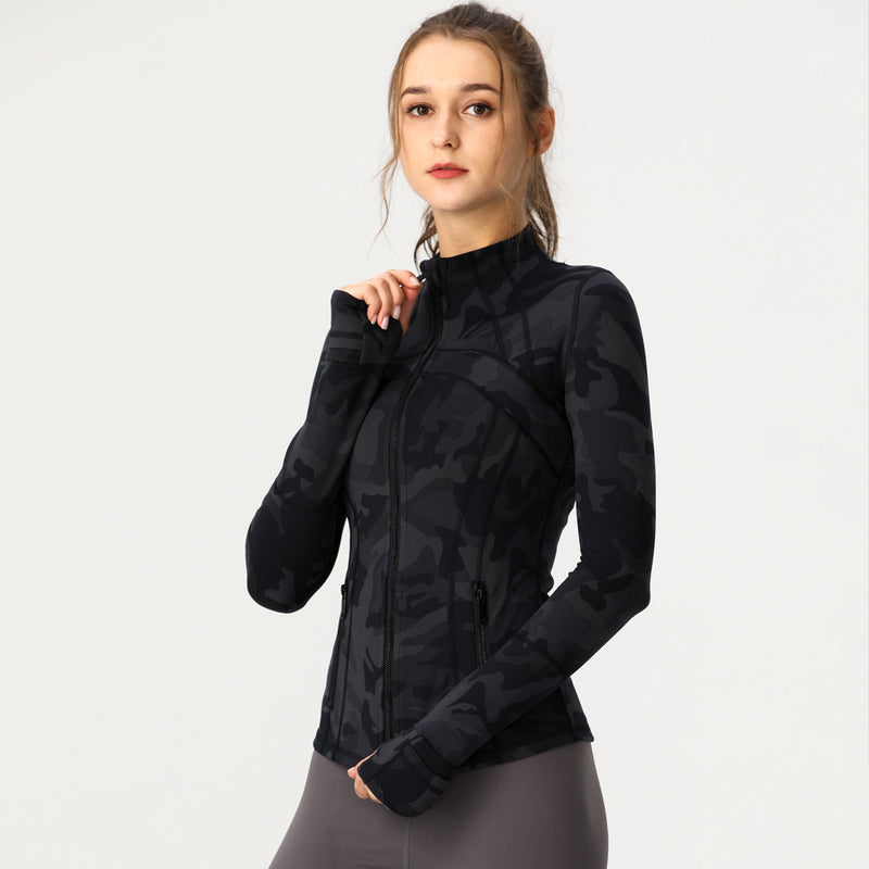 BBL Jacket Yoga Clothes Sports Jacket Women's Long-Sleeved Top