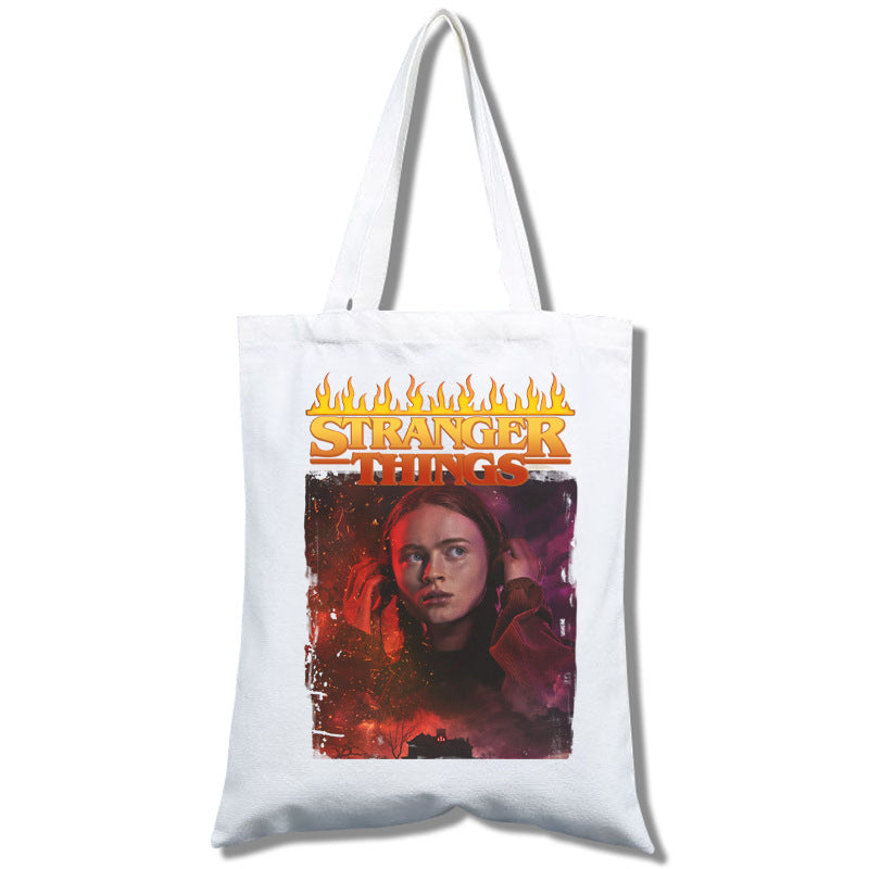 Stranger Things Hellfire Club Handbag Canvas Bag Tote Bag