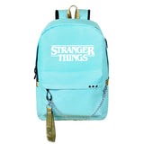 Stranger Things Hellfire Club Backpack Stranger Things Peripheral Schoolbag USB Charging Backpack