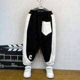 Toddler Boys Pants Boys' Spring and Autumn Sweatpants Sports Casual Thin