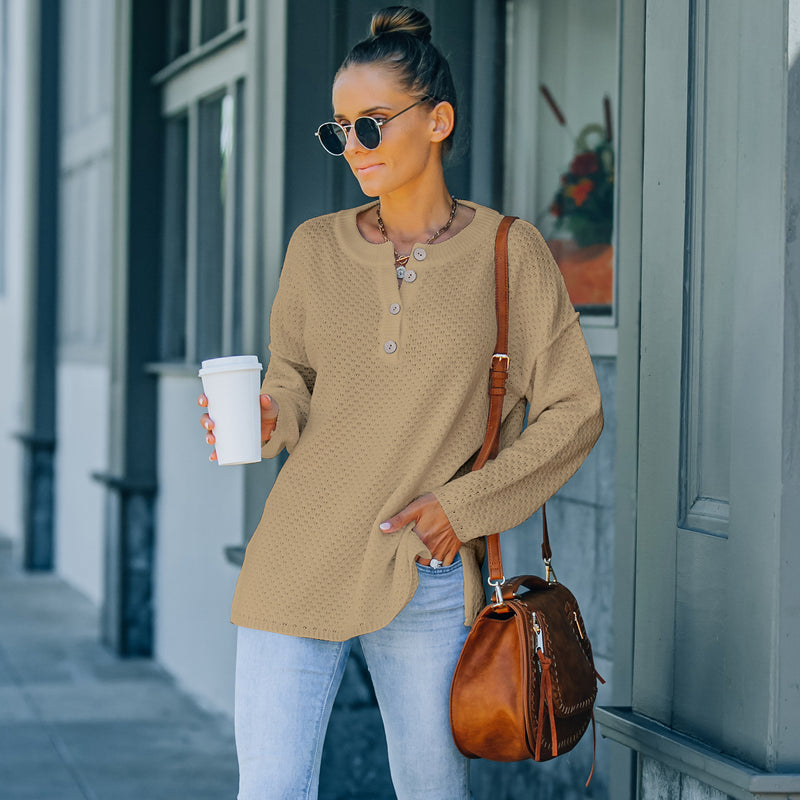 Women Fall Outfits Sweater Autumn and Winter Loose Batwing Sleeve Knitwear T-shirt Women