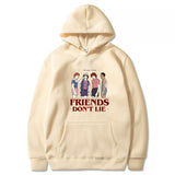 Stranger Things Hoodie Printed Hoodie Brushed Hoody