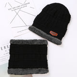 Men Winter Hats Autumn and Winter plus Pouch Cap Men's Knitted Hat