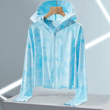 Sun Resistant Clothes Outdoor Sun-Proof Clothes Women's Ice Silk Summer Sun Protection Clothing