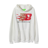 Grafitti Sweatshirts Letter Sweater Men's Retro Loose Hoodie