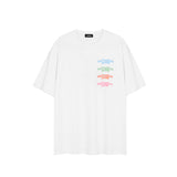 We11 Done T Shirts Color Logo Back Printing Men's and Women's Same Summer Casual