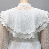 Nina Parker Black Dress Long Sleeve Cake Dress Sexy Lace Dress