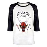 Stranger Things Hellfire Club T Shirt T-shirt Casual Fashionable