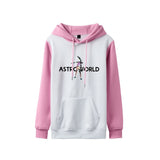 Travis Scott Astroworld Hoodie Men and Women Contrast Color Autumn and Winter New Hoodie