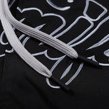 Baby Blue Varsity Jacket Spring and Autumn Coat Men's Hooded Jacket