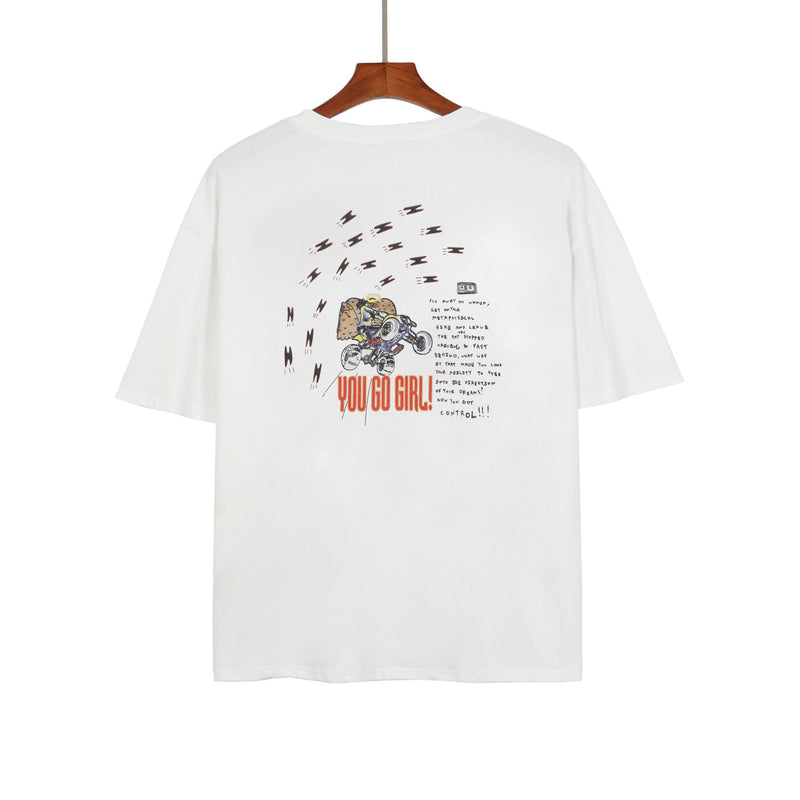 Cactus Jack McDonalds Shirt Travis Scott Cactus Jack Short Sleeve Casual Loose-Fitting T-shirt