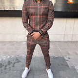 Men Tracksuit Spring And Autumn Fashion Long Sleeve Coat Fashion