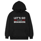 Let'S Go Brandon Hoodie Winter Letter Printed Hoodie