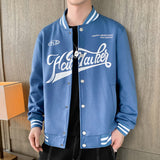 Baggy Jacket Baseball Uniform Men's Spring, Autumn and Winter Loose Boys Casual