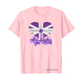 Inspired by Queen's Platinum Jubilee 2022 Elizabeth 70 Years T-shirt round Neck Short Sleeve T-shirt