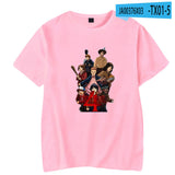 Hellfire Club Shirt Stranger Things Loose round Neck Short Sleeve T-shirt