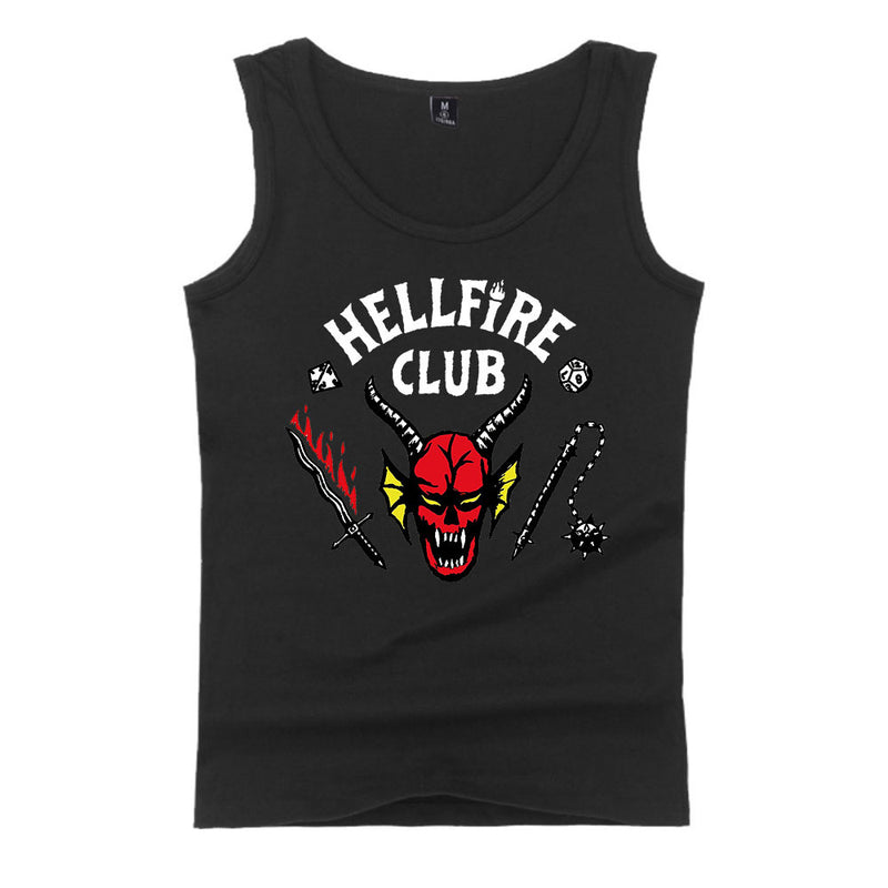 Stranger Things Hellfire Club Vest Stranger Things Season 4 Vest Summer