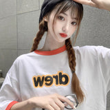 Drew House Drew Short Sleeve Secret Casual Hip Hop Loose Couple T-shirt