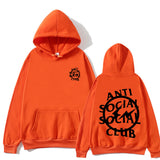 Anti Social Club Hoodie Printed Hoodie