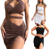 Nina Parker Black Dress Sexy Sheath Skirt