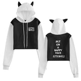 Travis Scott Astroworld Hoodie Autumn and Winter Navel Hooded Color Contrast Sweater