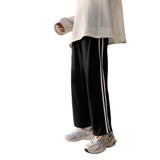 Men Pants Men's Spring/Summer Loose Drawstring Casual Jogger Pants