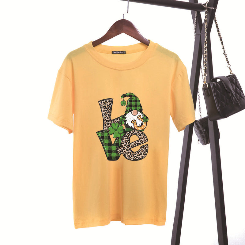Saint Patrick's Day Closing T-shirt Short Sleeve