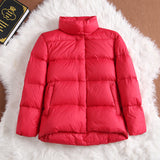 Women Winter Coats Puffer Jacket Down Coat Fall/Winter Down Jacket Female Stand Collar White Duck Down Coat