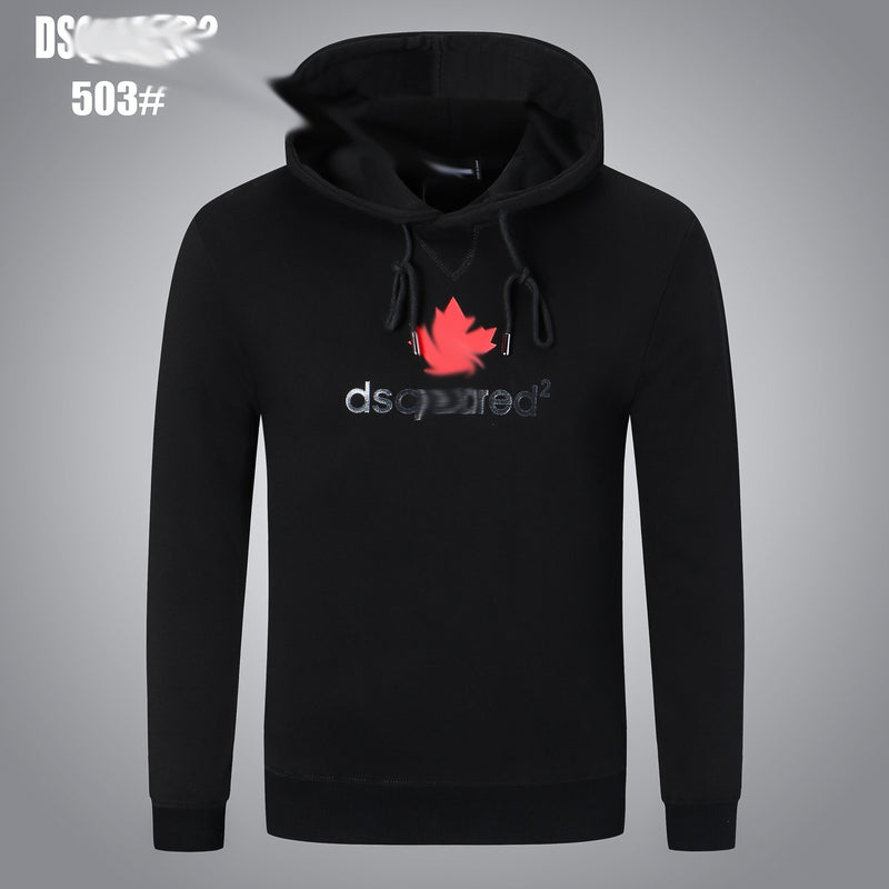 Dsq2 Hoodie DSQ Lian D2 Autumn and Winter Printing Sweater Trendy Men