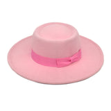 Mens Kentucky Derby Hats Woolen Hat Big Brim Jazz Warm Sun Hat