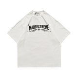 Preppy Aesthetic T Shirt Vintage Summer Letter Print T-shirt for Men and Women