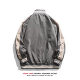 Men Jacket Spring Color Matching Men Loose All-Matching Jacket