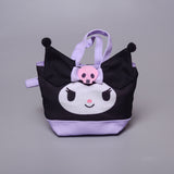 My Melody Bag Cute Cartoon Clow M Melody Cinnamoroll Babycinnamoroll Girl Hand Bag Coin Purse Headset Storage Bag Kulomi