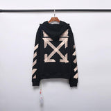 Printed Cotton Sweater Zipper Coat Owt hoodie