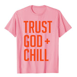 Kanye West Trust God T Shirt Trust God and T-shirt Pure Cotton Men and Women