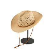 Mens Kentucky Derby Hats Straw Hat Bowler Hat Female Outdoor Beach Hat Sun Protection