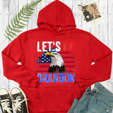 Let'S Go Brandon Hoodie Autumn Hoodie Long Sleeve Youth Pullover Hoodie